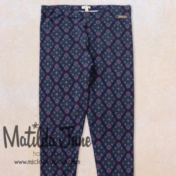 MATILDA JANE M Astrid Leggings Ruching Purple Pattern - Picture 4 of 5